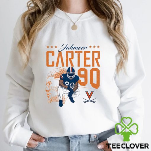 Virginia Ncaa Football Jahmeer Carter Illustration Shirt
