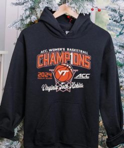 Virginia Tech Hokies 2024 ACC Women’s Basketball Regular Season Champions shirt 2 Virginia Tech Hokies 2024 ACC Women’s Basketball Regular Season Champions shirt