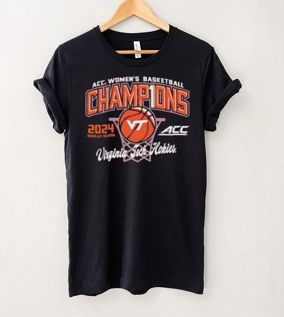 Virginia Tech Hokies 2024 ACC Women’s Basketball Regular Season Champions shirt Virginia Tech Hokies 2024 ACC Women’s Basketball Regular Season Champions shirt
