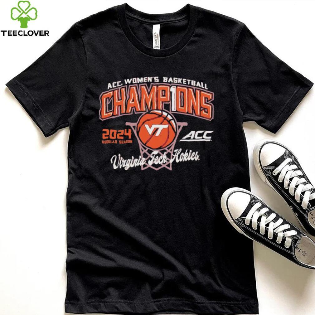 Virginia Tech Hokies 2024 ACC Women’s Basketball Regular Season Champions shirt Virginia Tech Hokies 2024 ACC Women’s Basketball Regular Season Champions shirt