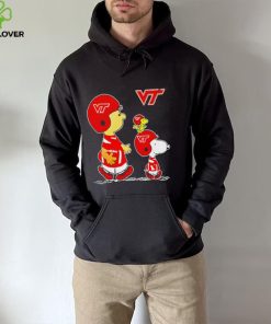 Virginia Tech Hokies Charlie Brown and Snoopy Woodstock hoodie, sweater, longsleeve, shirt v-neck, t-shirt