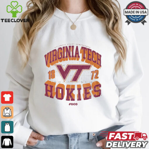 Virginia Tech Hokies Field Arched Wordmark T Shirt