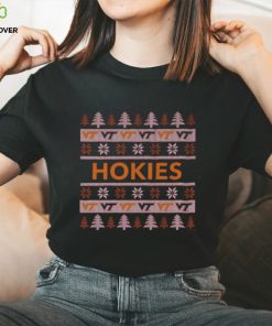 Virginia Tech Hokies Holiday Christmas Tree T Shirt