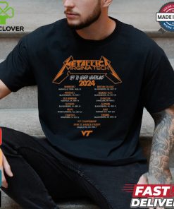 Virginia Tech Hokies Metallica Retro T Shirt