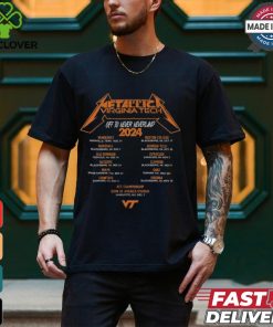 Virginia Tech Hokies Metallica Retro T Shirt