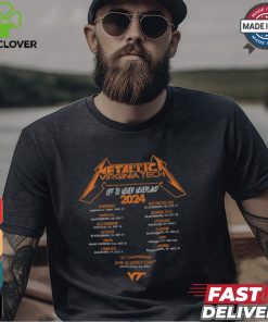Virginia Tech Hokies Metallica Retro T Shirt
