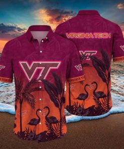 Virginia Tech Hokies NCAA For Sports Fan All Over Printed Hawaiian Shirt