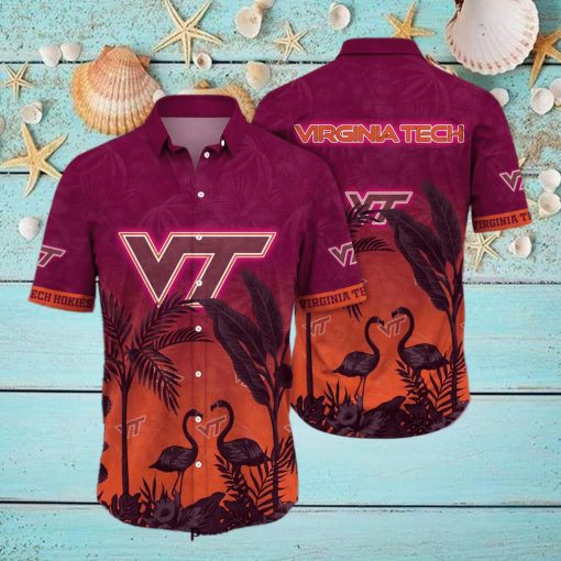 Virginia Tech Hokies NCAA For Sports Fan All Over Printed Hawaiian Shirt