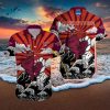 Lincoln Beach Coconut Pattern Aloha Hawaiian Shirt And Shorts