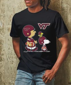 Virginia Tech Hokies Snoopy Charlie Brown and Woodstock 2023 T Shirt 2 Virginia Tech Hokies Snoopy Charlie Brown and Woodstock 2023 T Shirt