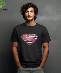 Virginia Tech Hokies Superman logo shirt 2 Virginia Tech Hokies Superman logo shirt