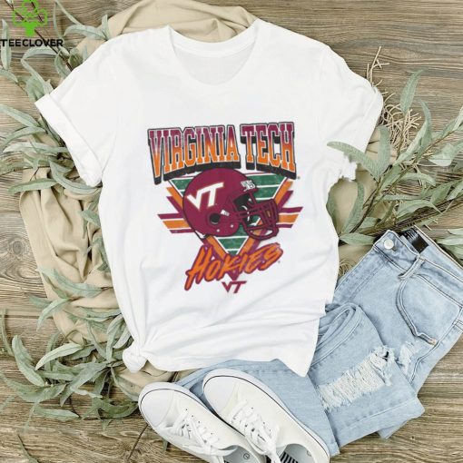 Virginia Tech Hokies Triangle Vintage T Shirt