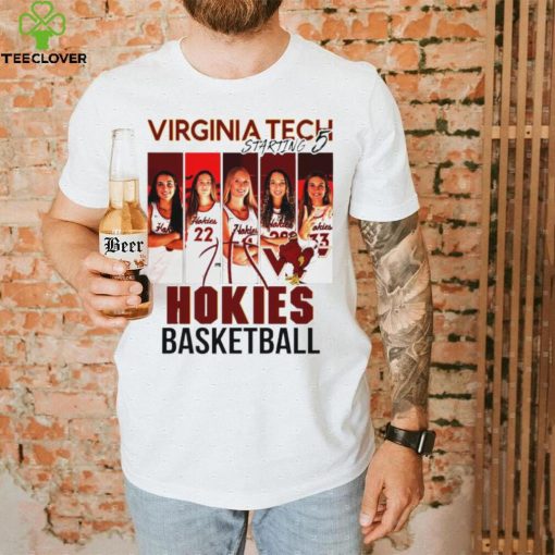 Virginia Tech Hokies basketball starting 5 hoodie, sweater, longsleeve, shirt v-neck, t-shirt