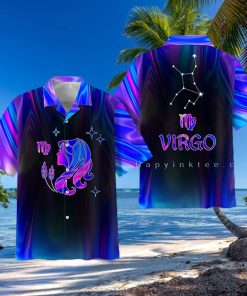 Virgo Zodiac Ultra Holo Star Gift For Summer Hawaii Shirt