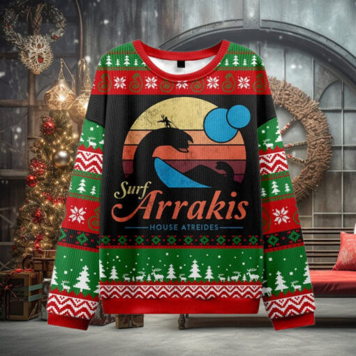 Visit Arrakis Nerd Ugly Christmas Sweater