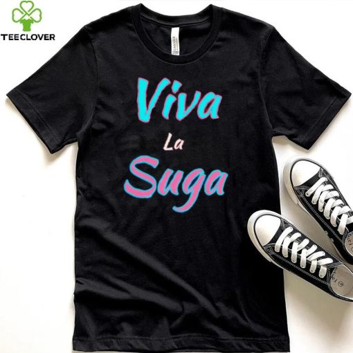 Viva La Suga text logo shirt