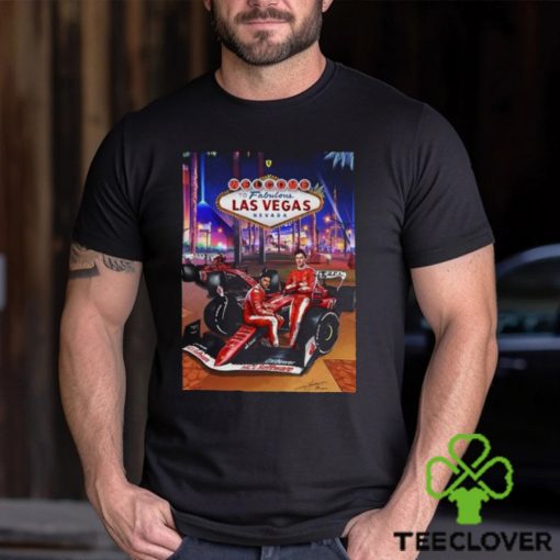 Viva Las Vegas Scuderia Ferrari F1 Is Ready For Las Vegas GP 2023 Home Decor Poster Shirt