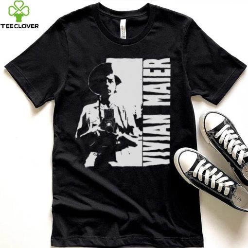 Vivian Maier White Art Hoodie Shirt