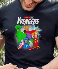 Vizsla dogs Vvengers team heroes cartoon shirt 3 Vizsla dogs Vvengers team heroes cartoon shirt