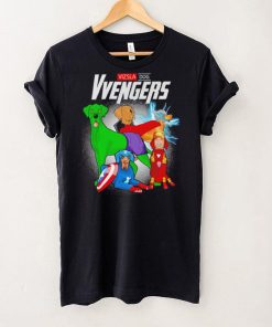 Vizsla dogs Vvengers team heroes cartoon shirt 5 Vizsla dogs Vvengers team heroes cartoon shirt