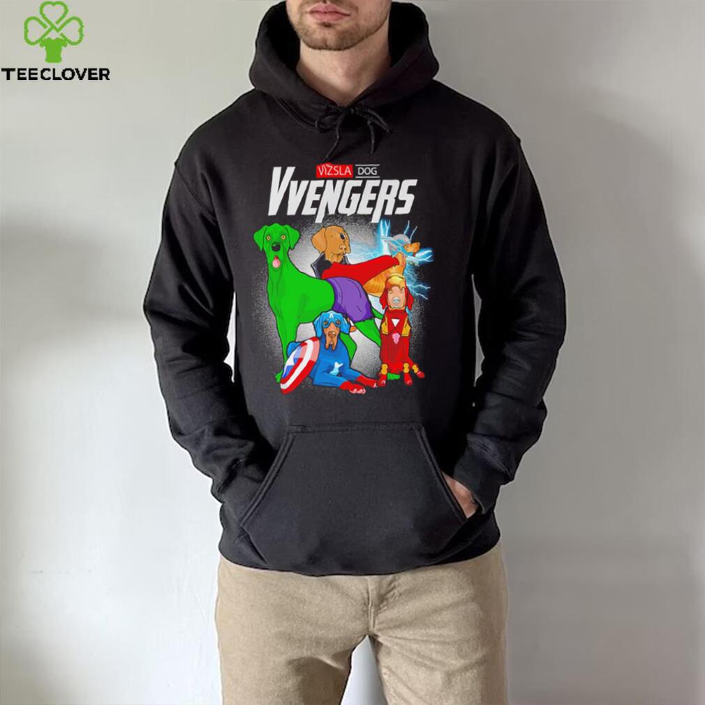 Vizsla dogs Vvengers team heroes cartoon shirt Vizsla dogs Vvengers team heroes cartoon shirt