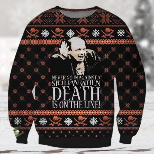 Vizzini Death Is On The Line The Princess Bride Ugly Christmas Sweater 3D Shirt