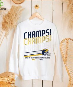 Michigan Football B1G Champs Champs Champs Shirt