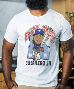 Vladimir Guerrero Jr. Toronto Blue Jays play baseball cartoon shirt