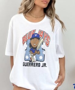 Vladimir Guerrero Jr. Toronto Blue Jays play baseball cartoon hoodie, sweater, longsleeve, shirt v-neck, t-shirt