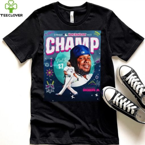 Vladimir Guerrero Jr. wins the 2023 Home Run Derby Champion Poster T Shirt