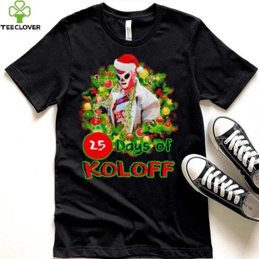 Vladimir Koloff 25 Days of Koloff Vladdy Claus Christmas hoodie, sweater, longsleeve, shirt v-neck, t-shirt