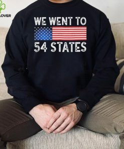 We Went To 54 States American Flag Shirt