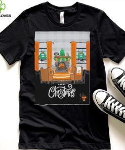 Vol nation Christmas poster merry Christmas Tennessee volunteers shirt