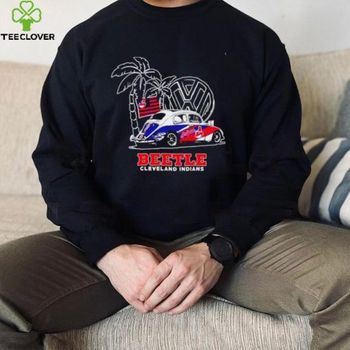 Volkswagen Beetle Cleveland Indians car logo shirt