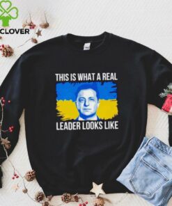 Volodymyr Zelensky this is what a real leader looks like shirt