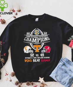 Vols Beat Bama 2022 Third Saturday In October Champions Shirt