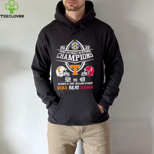 Vols Beat Bama 2022 Third Saturday In October Champions Shirt