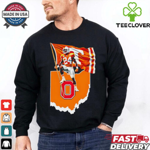Vols Plan the Flag Ohio Tennessee Volunteers Hunter Barnes shirt