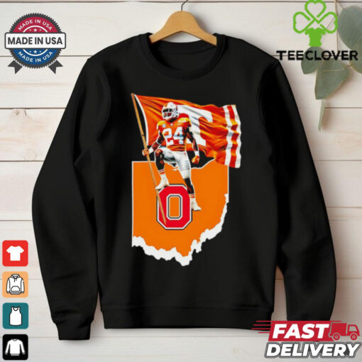 Vols Plan the Flag Ohio Tennessee Volunteers Hunter Barnes shirt