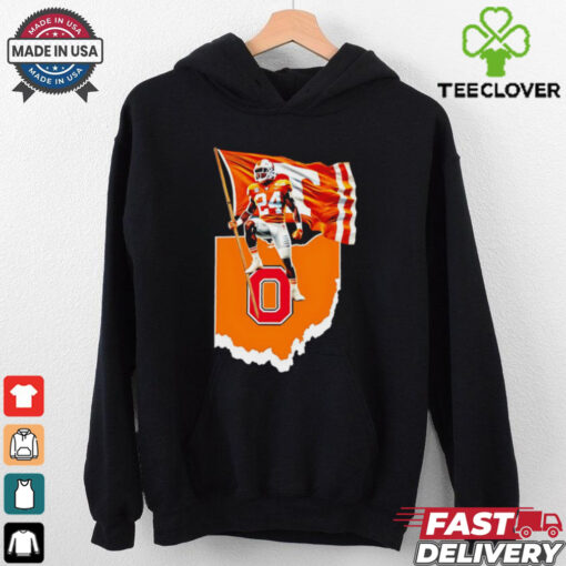 Vols Plan the Flag Ohio Tennessee Volunteers Hunter Barnes shirt