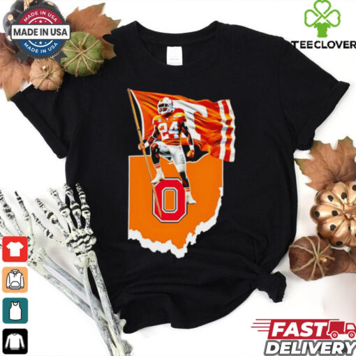 Vols Plan the Flag Ohio Tennessee Volunteers Hunter Barnes shirt