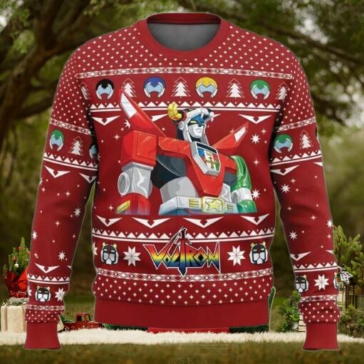 Voltron Defender Of The Universe Ugly Christmas Sweater