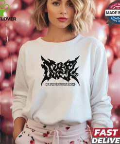 Volume 8 Logo The Mayhem Never Stops Tee Shirt