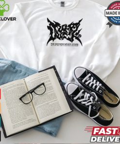 Volume 8 Logo The Mayhem Never Stops Tee Shirt