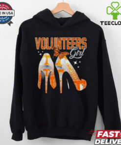 Volunteers girls high heels butterfly shirt