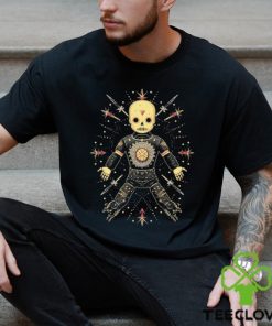 Voodoo Doll Scary Unisex Black Tshirt