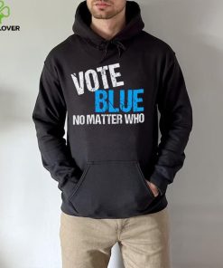 Vote Blue No Matter Shirt Who Democrat Journal Vote Blue Tomorrow Shirt