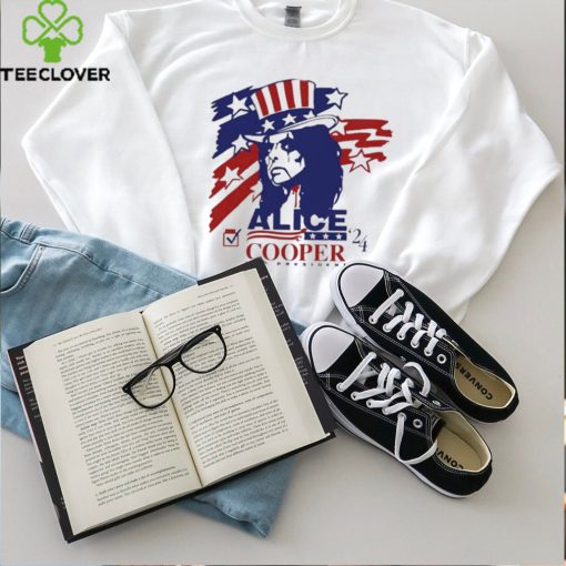 Vote For Alice Cooper 24 For President Shirt