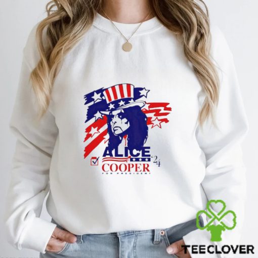 Vote For Alice Cooper 24 For President hoodie, sweater, longsleeve, shirt v-neck, t-shirt