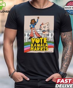 Vote Kamala Harris Winnie Fripette t shirt 2 Vote Kamala Harris Winnie Fripette t shirt
